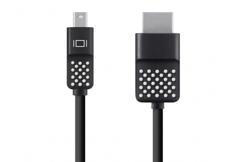 原装贝尔金 Belkin 迷你DP转HDMI 4K高清视频线Mini DisplayPort转HDMI F2CD080