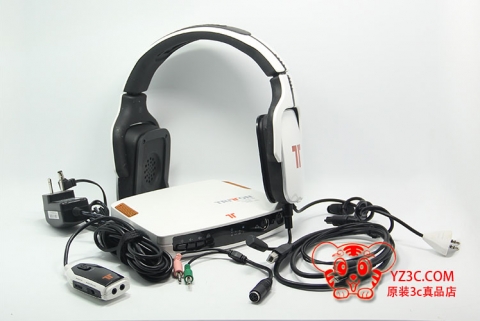 美加狮赛钛客Tritton USB声卡光纤杜比解码器模拟7.1顶级游戏耳机 pro 720