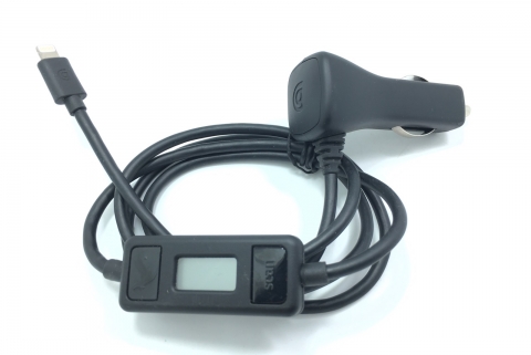 清理库存：格里芬5v 2.1A车载充电器适用于苹果iphone5 5S 6 6P 6S 6SP  itrip auto MOD-36210 带FM调频发射收音机听歌