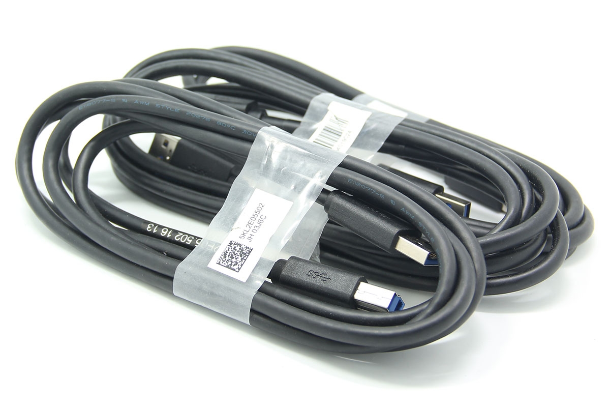 原装戴尔dell USB3.0硬盘盒数据线打印机数据线A-B 戴尔显示器上行电缆 019497 PN81N