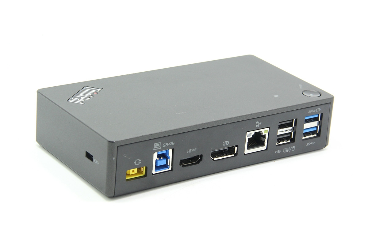 售完：ThinkPad USB 3.0高级专业型扩展坞4K显示DP高清HDMI千兆网卡40A80045CN