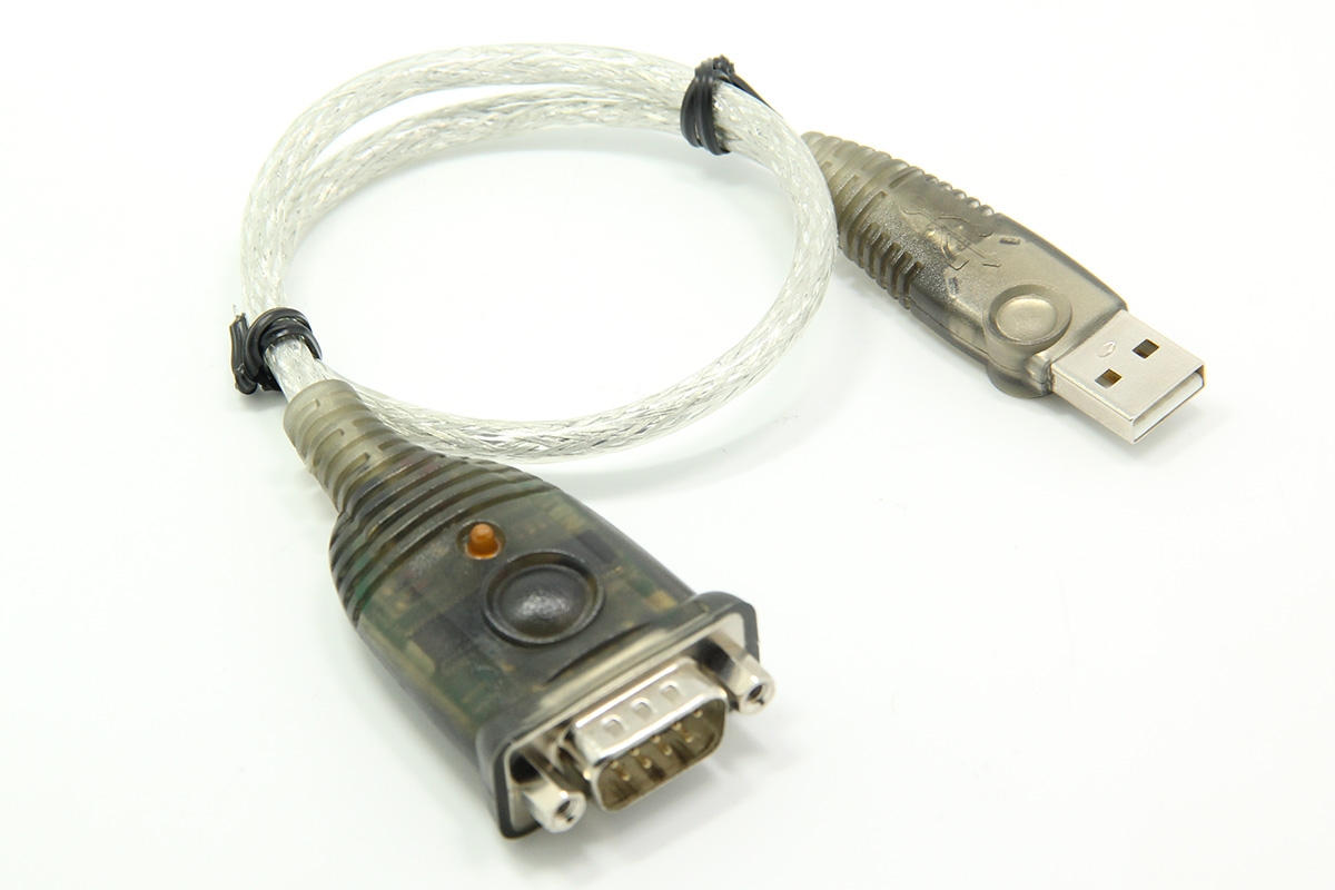 尾货接口生锈 日本进口 corega cg-usbrs232r usb转串口线com口DB9九针串口线