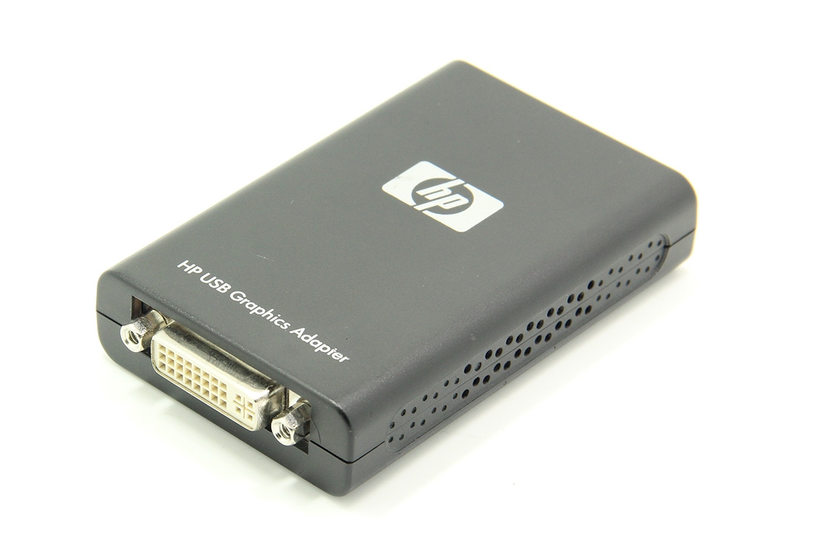 售完：惠普USB外置显卡 HP USB TO DVI VGA显卡DisplayLink DL-165技术多屏炒股看盘显示