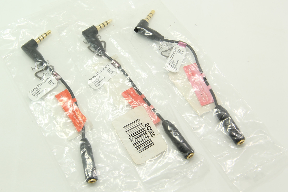 索尼 R800/R800X EC250耳机适配器(1249 - 0456)3.5mm公对母音频延长线