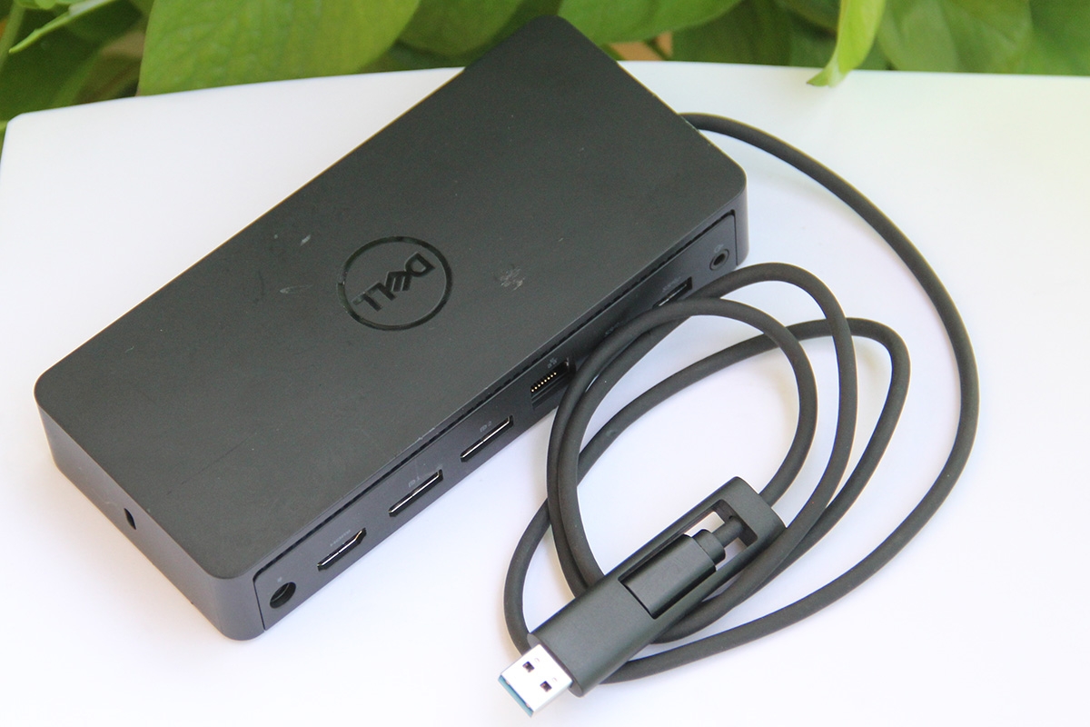 DELL D6000 TYPE-C USB-C及USB3.0 雷电3双连接扩展坞站 三台4K屏