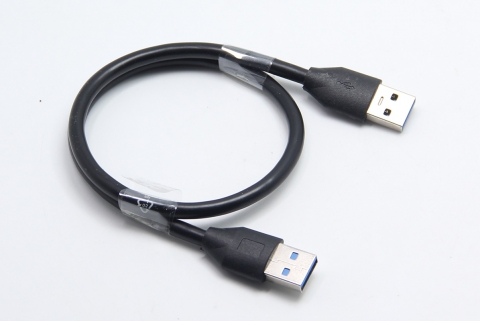 USB3.0 A-A 公对公刷机数据线40厘米纯铜屏蔽线 移动硬盘数据线 笔记本电脑散热器供电线