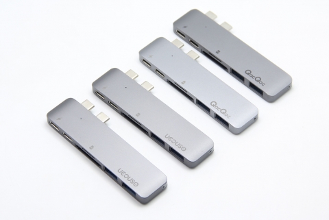 售完：QacQoc UcoUso 雷电3扩展坞dock Macbook pro 供电扩展USB SD卡外接显示器HDMI