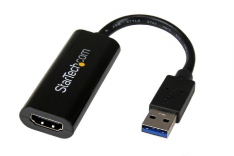 售完：原装USB32VGAES  USB32HDES USB转HDMI VGA 1920x1200 / 1080p 外接多显示器炒股看盘多屏办公