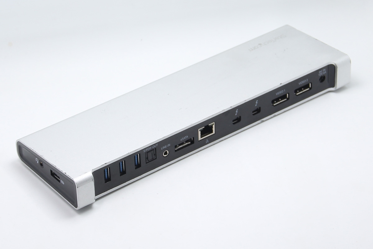 售完：原装startech 雷电2扩展坞TB2DOCK4K2DP 苹果Macbook外接双显示器USB3.0光纤音频