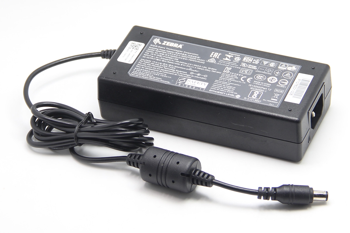 Zebra 斑马 Adapter 标签打印机75W电源适配器  FSP075-RAAN2 24V3.125A