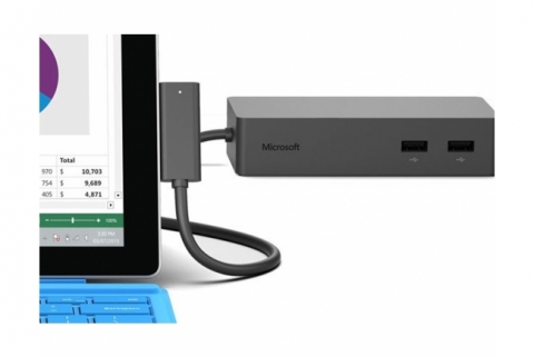 原装微软surface  pro3  pro4  pro5  pro6  GO  book1  book2  laptop平板电脑扩展坞dock转换器  1661