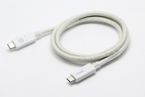 原装惠普编织网双头Type-C 3.1GEN2 EMARK芯片数据线4K 10G PD60W