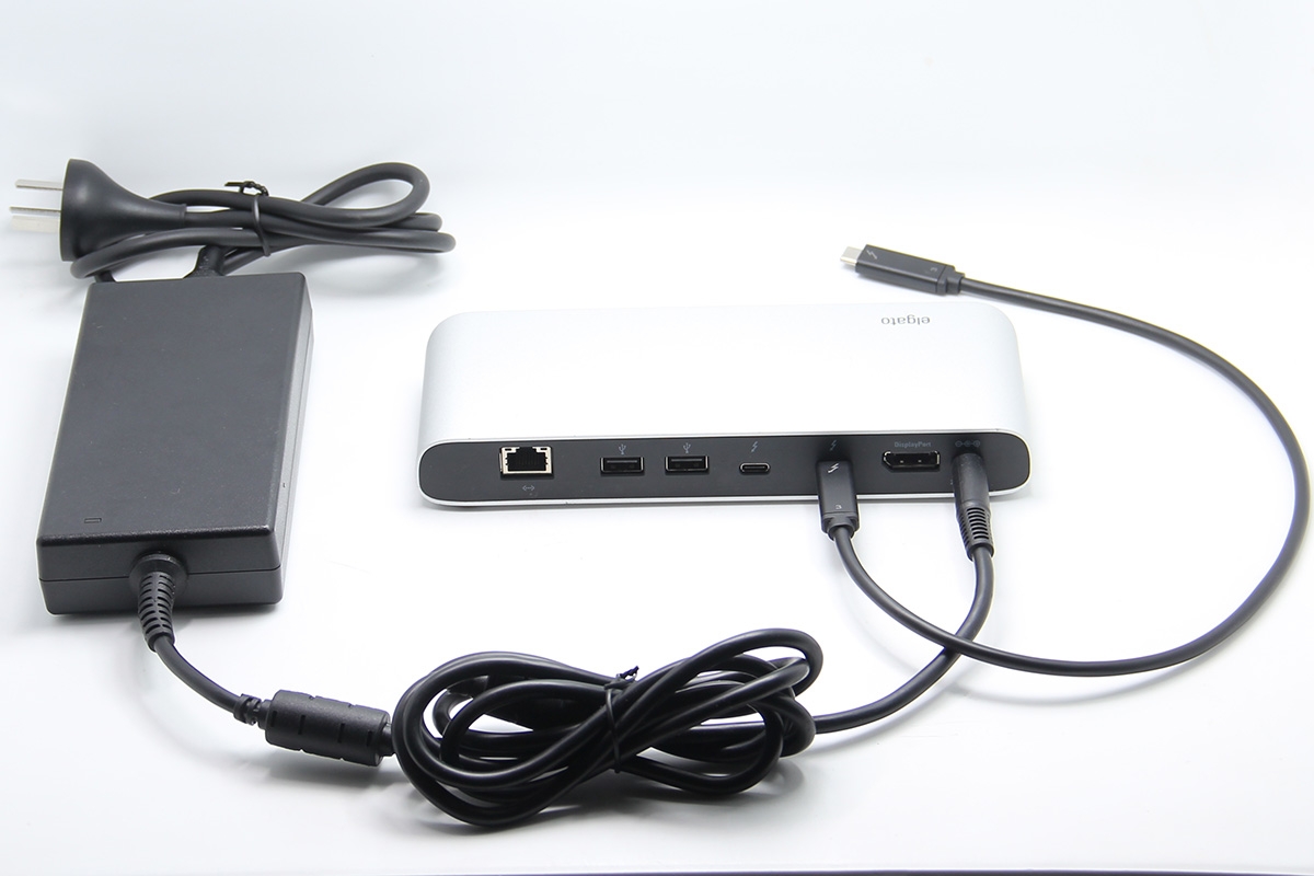原装elgato 雷电3 thunderbolt3 dock 扩展坞85瓦反向快充dock外接双4k适用Mac win