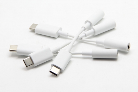 原装Pixe谷歌type-c转3.5mm耳机适配器转接线转换头USB-C DAC声卡