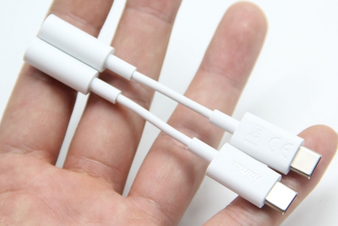 原装Synaptics 进口Hama手机平板电脑 USB-C转3.5mm耳机适配器转接线转换头