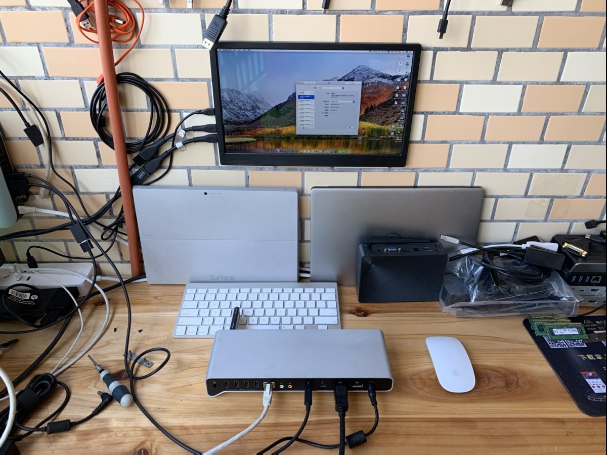 泰格斯 DOCK210 雷电2扩展坞 7个USB3.0 双DP 千兆以太网
