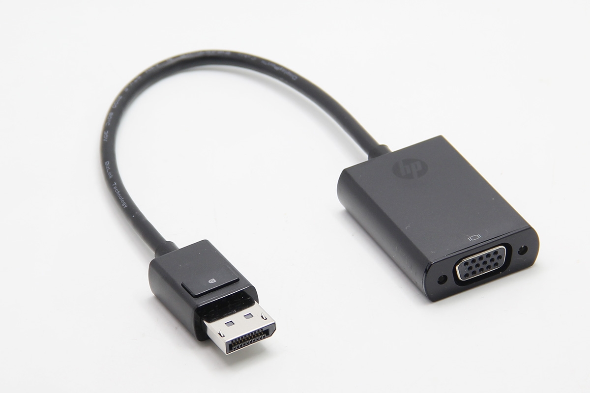 售完：原装惠普标准DP转VGA DP TO VGA 电脑外接投影仪转接线转换线主动式外接3屏线