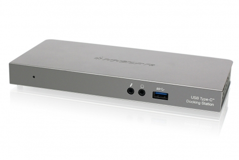原装 IOGEAR  GUD3C01 USB-C雷电3接口扩展坞外接4k 60hz反向PD充电USB 网卡