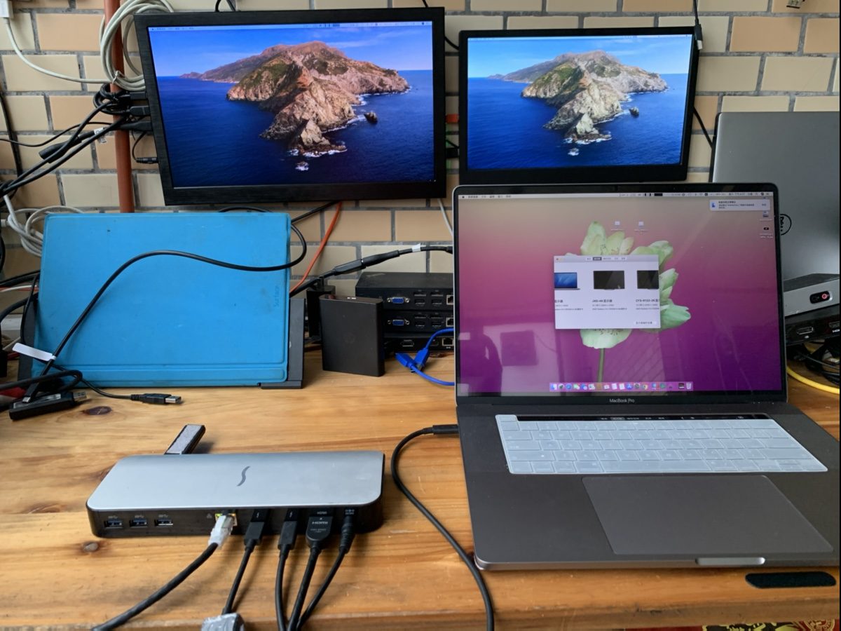 售完：ECHO 11 thunderbolt 3 dock 85瓦pd供电 USB3.0 SD卡 网卡 双4k 60hz HDMI