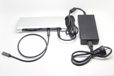 #818#原装贝尔金 F4U095 thunderbolt3 express dock HD 雷电3满速40G扩展坞85瓦PD供电苹果Macbookpro免破解即插即用