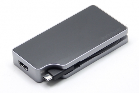 USB-C便携式95W供电笔记本雷电3外接DP1.2 HDMI2.0 4K 60hz显示器
