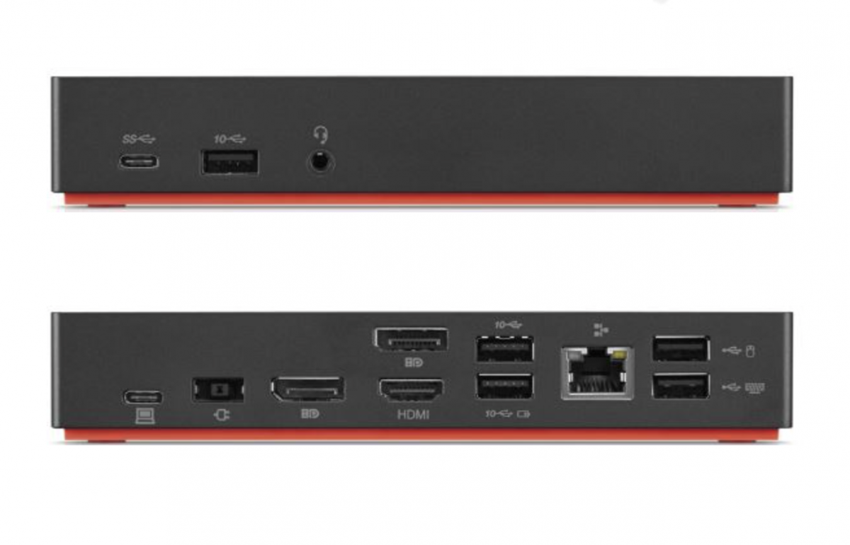 售完：Thinkpad USB-C Gen2 DOCK 40AS全功能USB-C gen2 10G扩展坞Thinkpad Mac通用雷电3/4 4k 60hz PD60瓦供电