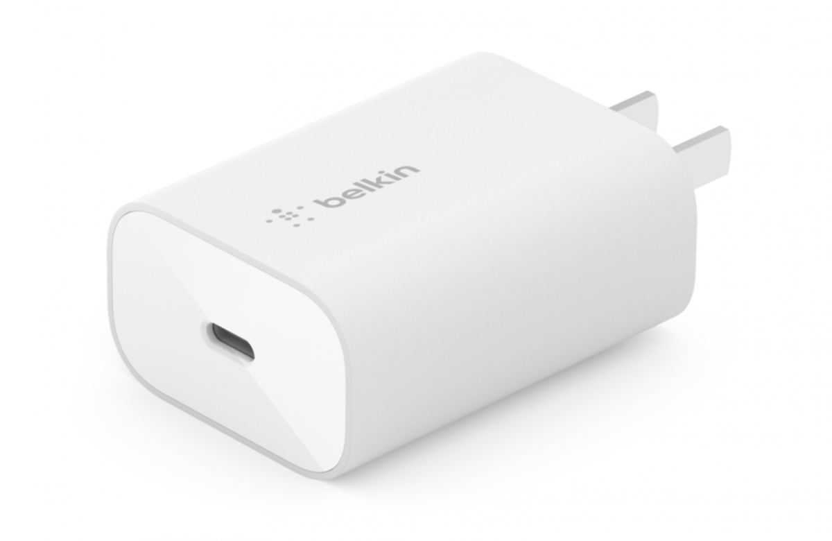 售完：贝尔金belkin 25瓦 37瓦 充电器BOOST↑CHARGE™ USB-C PD 3.0 PPS 壁式充电器