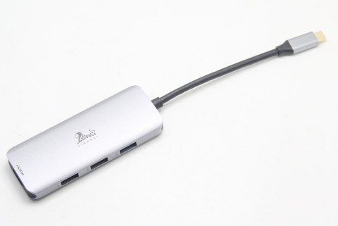 便携式扩展坞扩2个HDMI显示器USB2.0 USB3.0接口PD供电87瓦winMac