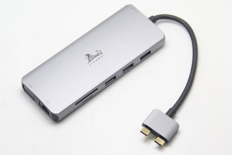 苹果笔记本专用集线器 Macbookpro/Air的扩展坞12合1拓展坞转换器外接双HDMI网卡USB