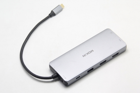 全功能C便携式10G gen2扩展坞外接双HDMI千兆网卡USB3.1 PD供电