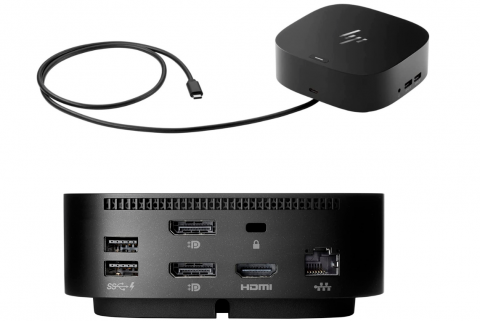 原装惠普 HP USB-C G2 G5 Dock HSN-IX02 PD100瓦供电外扩USB3.0 网卡HDMI DP