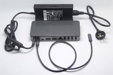 泰格斯 targus dock222兼容雷电3/4电脑8k扩展坞96瓦PD供电双4k Gen2 10G