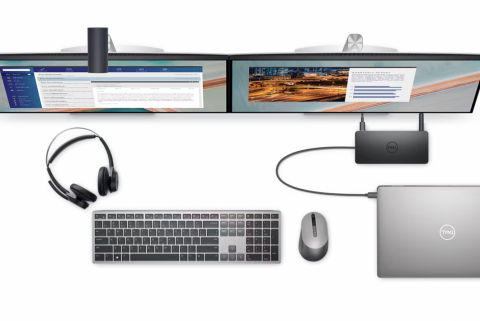 戴尔UD22扩展坞92瓦PD4台4k 60hz 显示器USB3.2 gen2 Mac M芯片displaylink