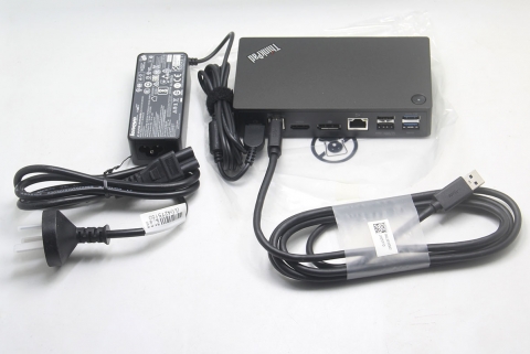 售完：ThinkPad办公多接口扩展坞40A8安卓/Mac/Win通用会议炒股双屏 DP HDMI